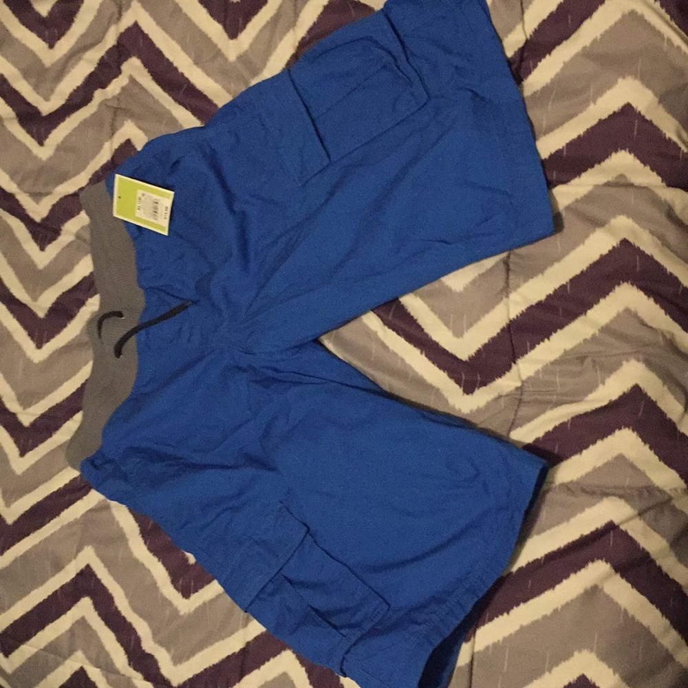 Blue shorts